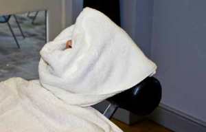 Hot towel shave